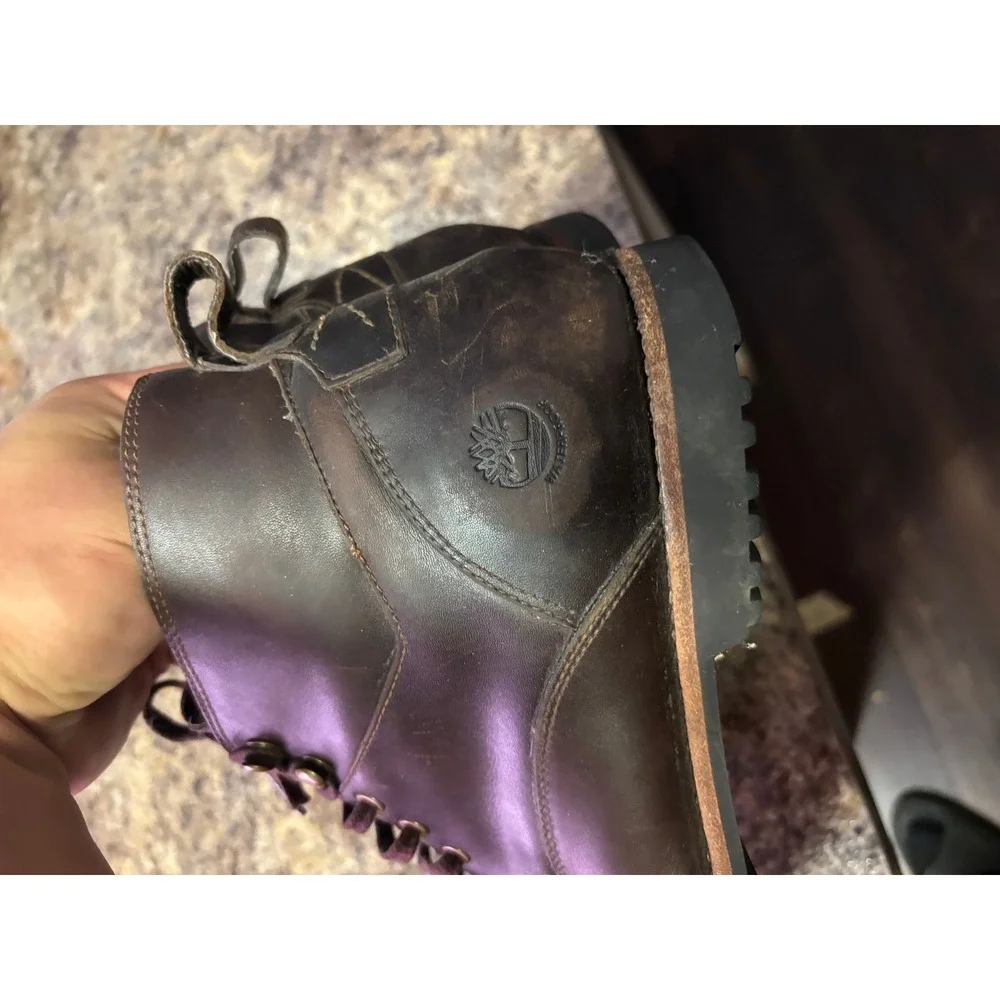 Timberland Larchmont II Waterproof Chukka Boots Mens 10 Brown Leather